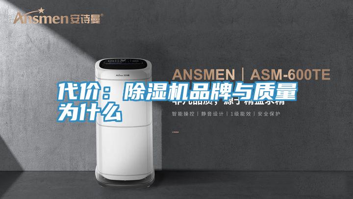 代價:除濕機品牌與質(zhì)量為什么