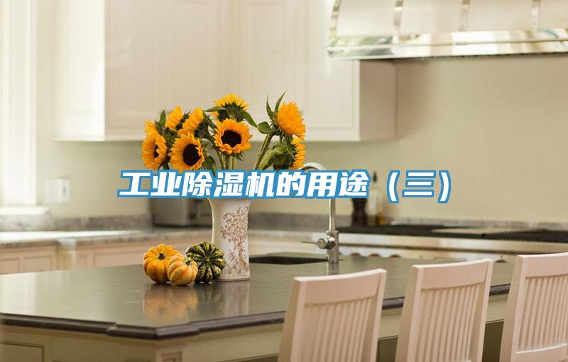 工業除濕機的用途(三)