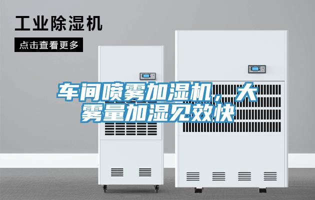 車間噴霧加濕機,大霧量加濕見效快