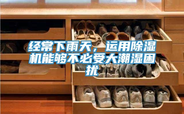 經常下雨天,運用除濕機能夠不必受大潮濕困擾