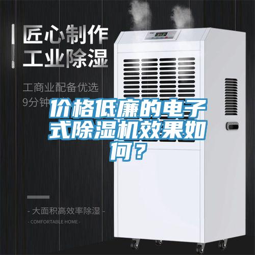 價格低廉的電子式除濕機(jī)效果如何？