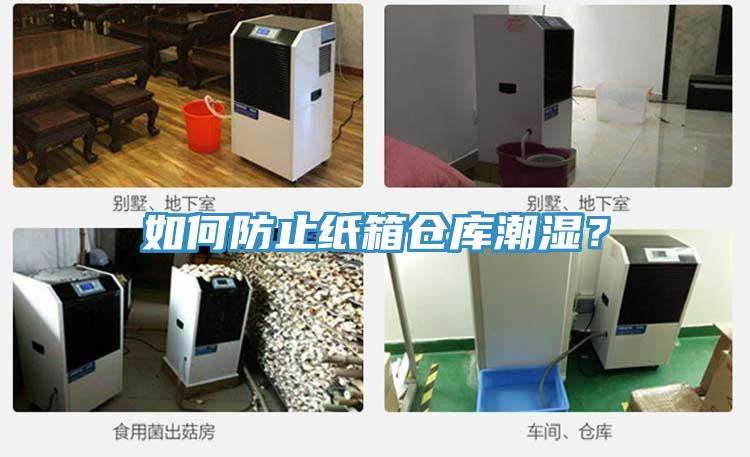 如何防止紙箱倉庫潮濕？