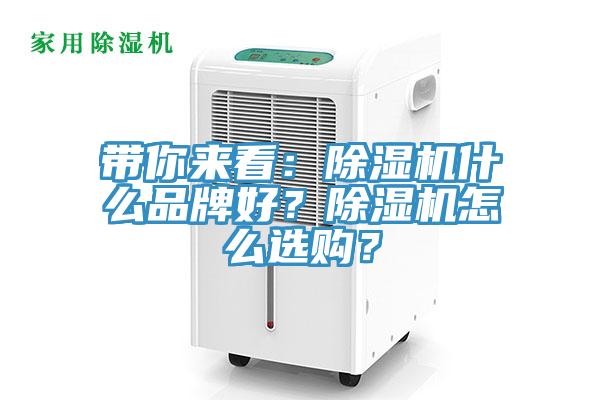帶你來看：除濕機什么品牌好？除濕機怎么選購？