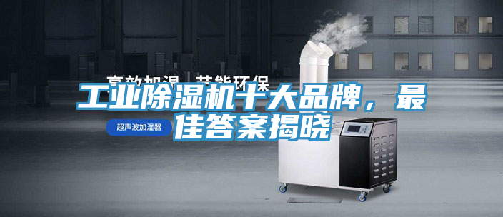 工業除濕機十大品牌,最佳答案揭曉