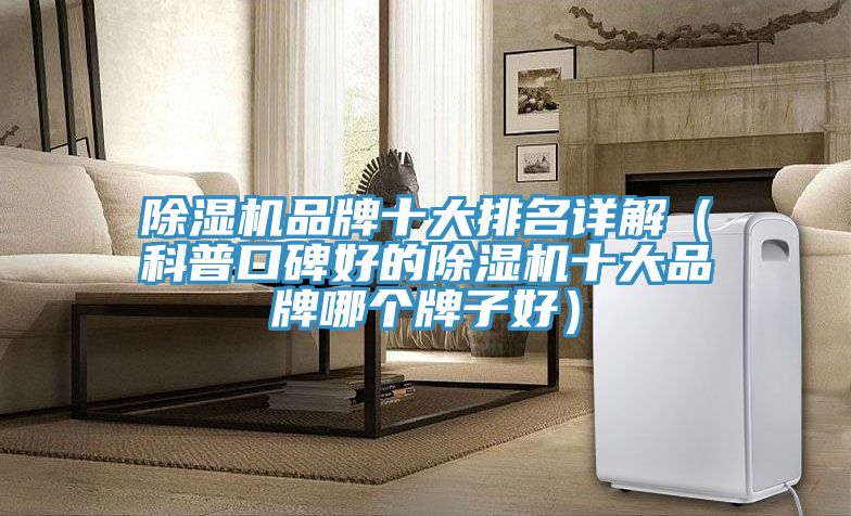 除濕機品牌十大排名詳解(科普口碑好的除濕機十大品牌哪個牌子好)