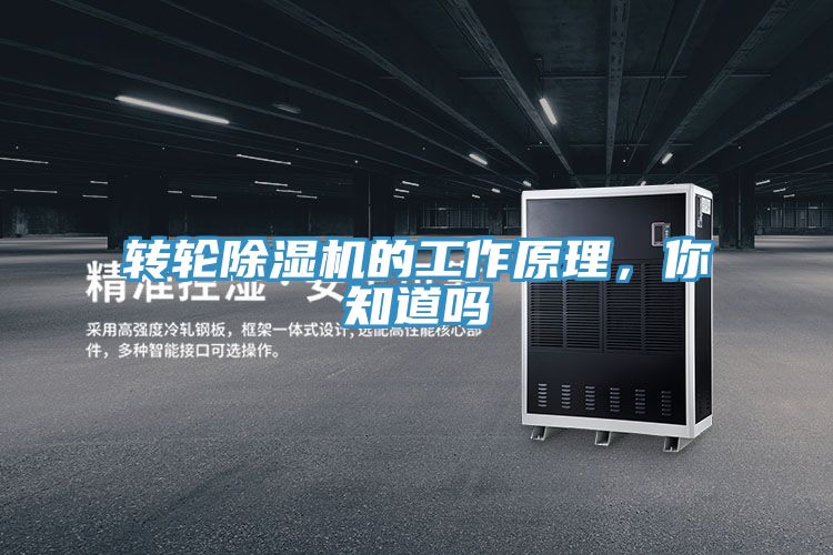 轉輪除濕機的工作原理，你知道嗎